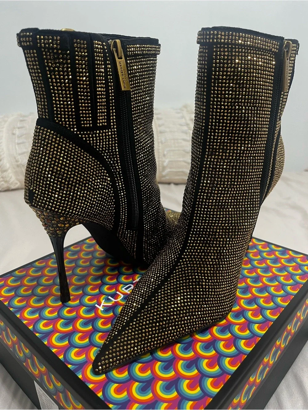 Kurt Geiger Mayfair Point Ankle Boot
